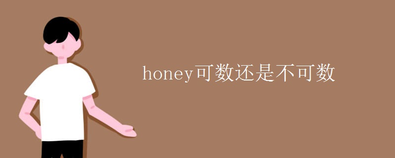 honey可数还是不可数