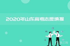 2020年山东高考本科提前批征集志愿招生计划